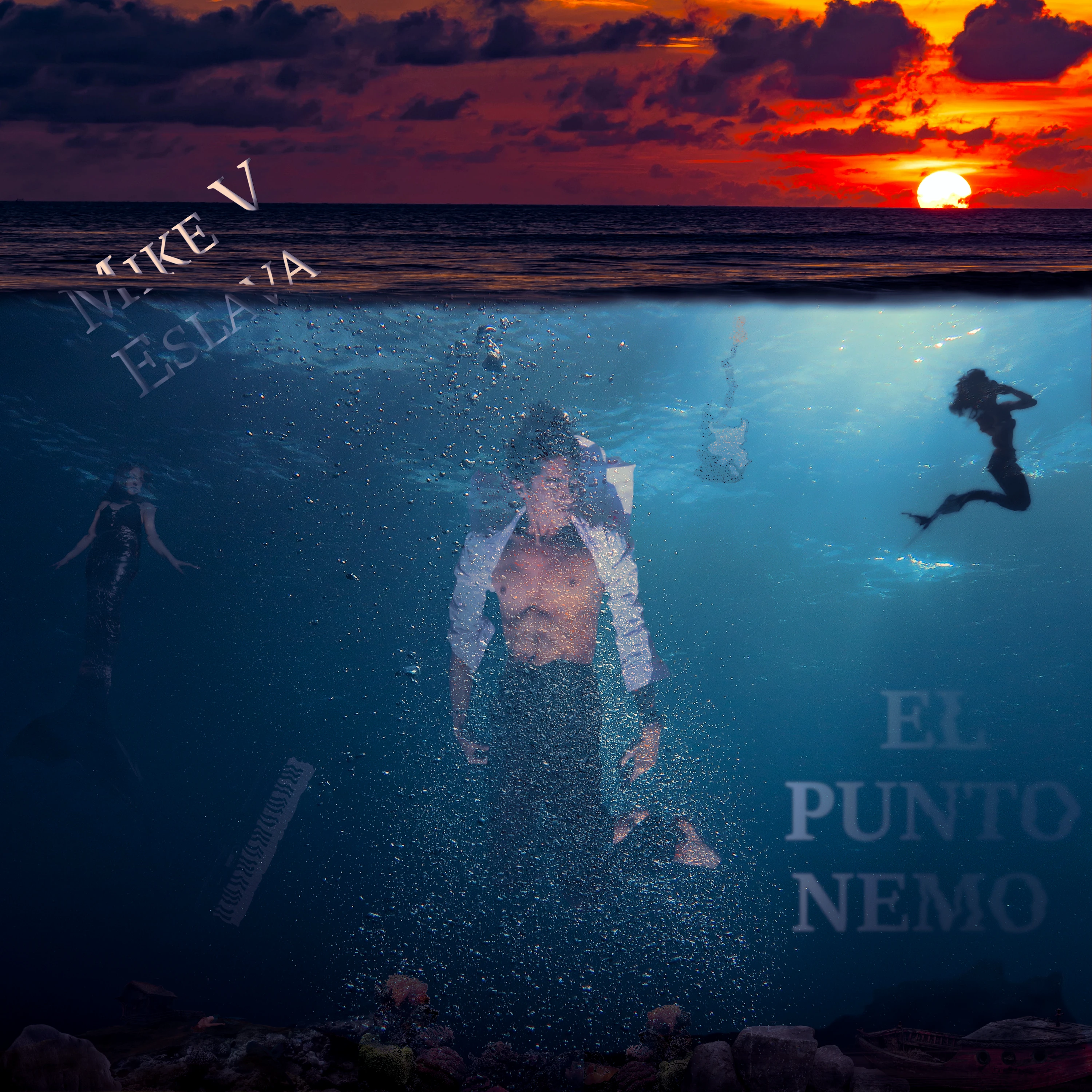 Portada del álbum El Punto Nemo de Mike V Eslava